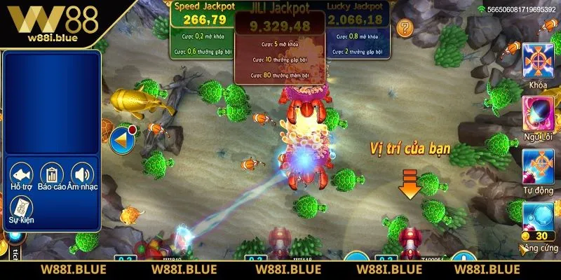 Bắn Cá 3D W88: Sảng Khoái Chiến Đấu, Nhận Thưởng Liền Tay 3 Bắn cá sảng khoái với tựa game jackpot fishing