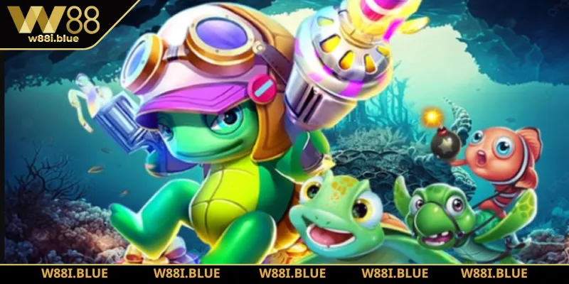 Bắn Cá Rùa Xanh W88 - Siêu Phẩm Game Đáng Mong Chờ Nhất 2025 1 Bắn cá Rùa Xanh W88 lôi cuốn thu hút hội viên
