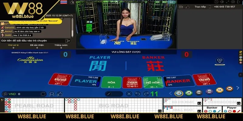 Game Bài Baccarat W88: Quy Tắc Hấp Dẫn, Nhận Thưởng Lớn 3 Mức thưởng chính xác với các cửa cược cơ bản tại game bài baccarat W88