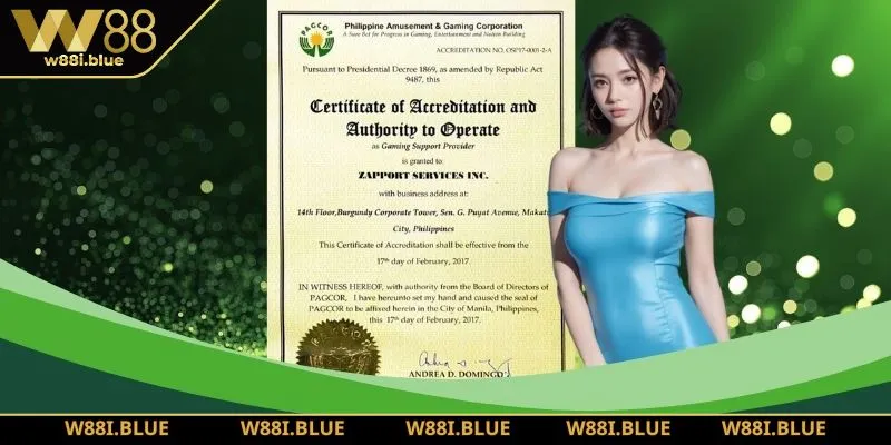 W88 – Nhà Cái Cá Cược Uy Tín | Tặng 100% Tối Đa 3 Triệu VNĐ 40 W88 sở hữu giấy phép hoạt động hợp pháp cấp bởi cơ quan uy tín